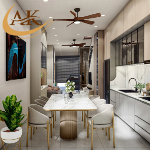 Trang Trí Nội Thất Phòng Bếp - Mẫu 1 