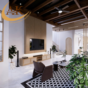 Trang Trí Phòng Khách - Mẫu 3