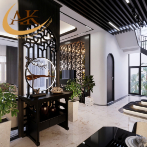 Trang Trí Phòng Khách - Mẫu 2 