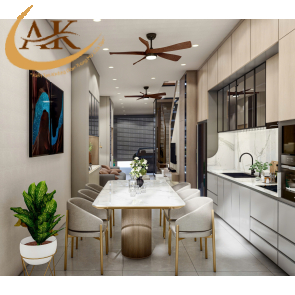 Trang Trí Nội Thất Phòng Bếp - Mẫu 1 